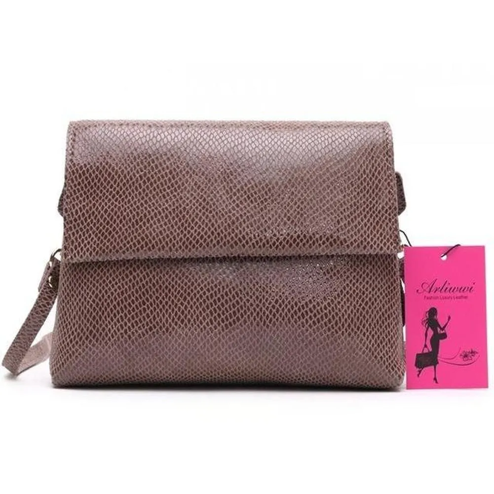 <bold>Crossbody  / Shoulder Bag <br>Genuine-Leather