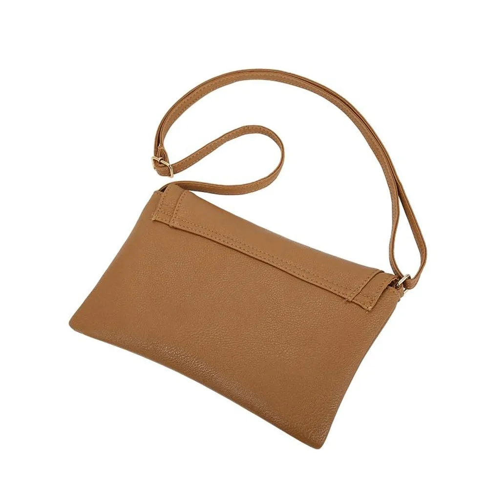<bold>Crossbody / Shoulder Bag <br>Vegan-Leather