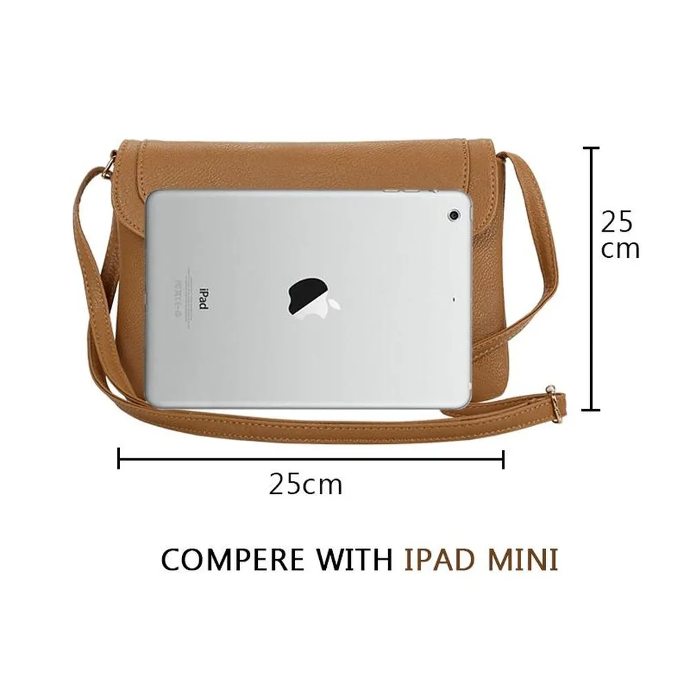 <bold>Crossbody / Shoulder Bag <br>Vegan-Leather