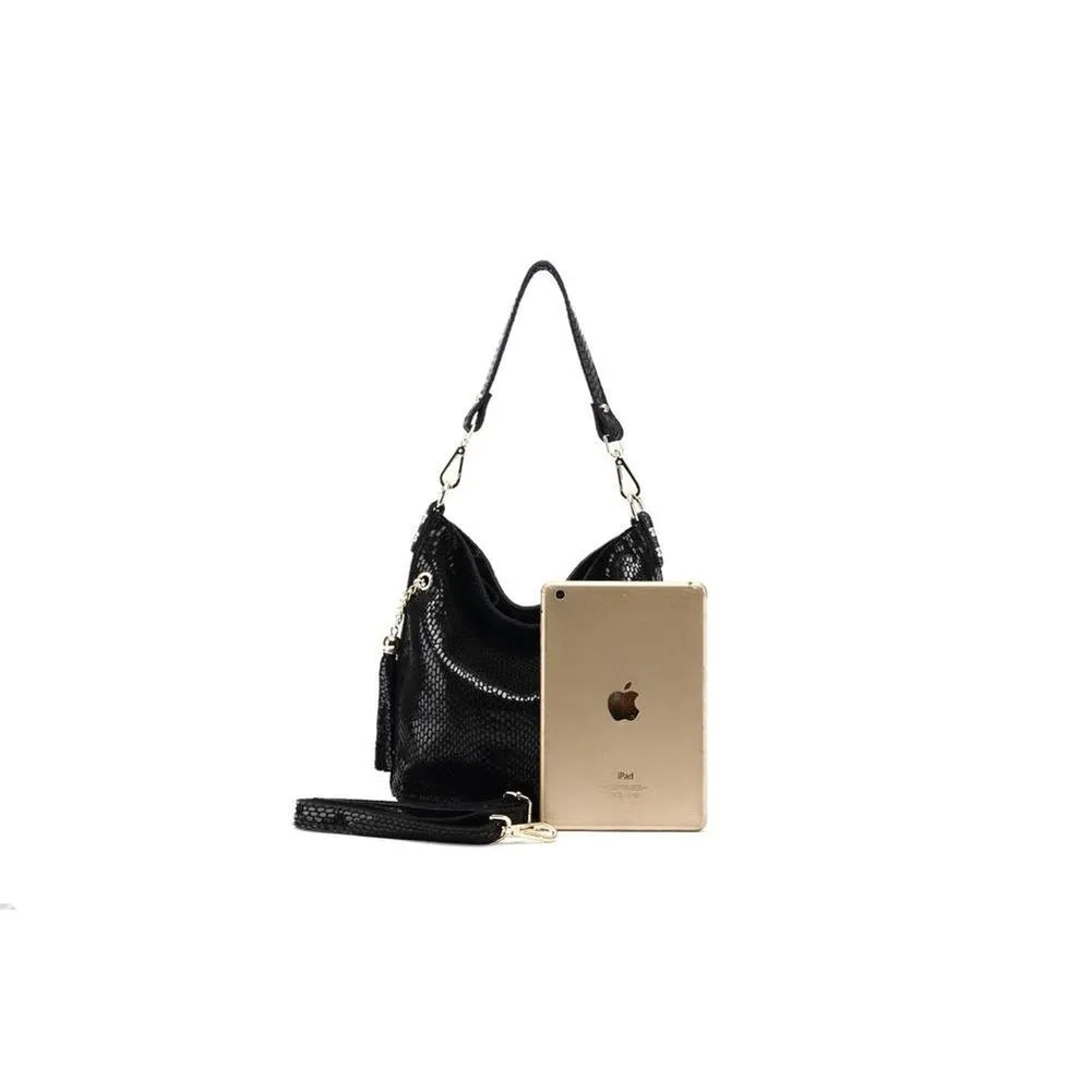 <bold>Hobo / Tote Bag  <br>Genuine-Leather