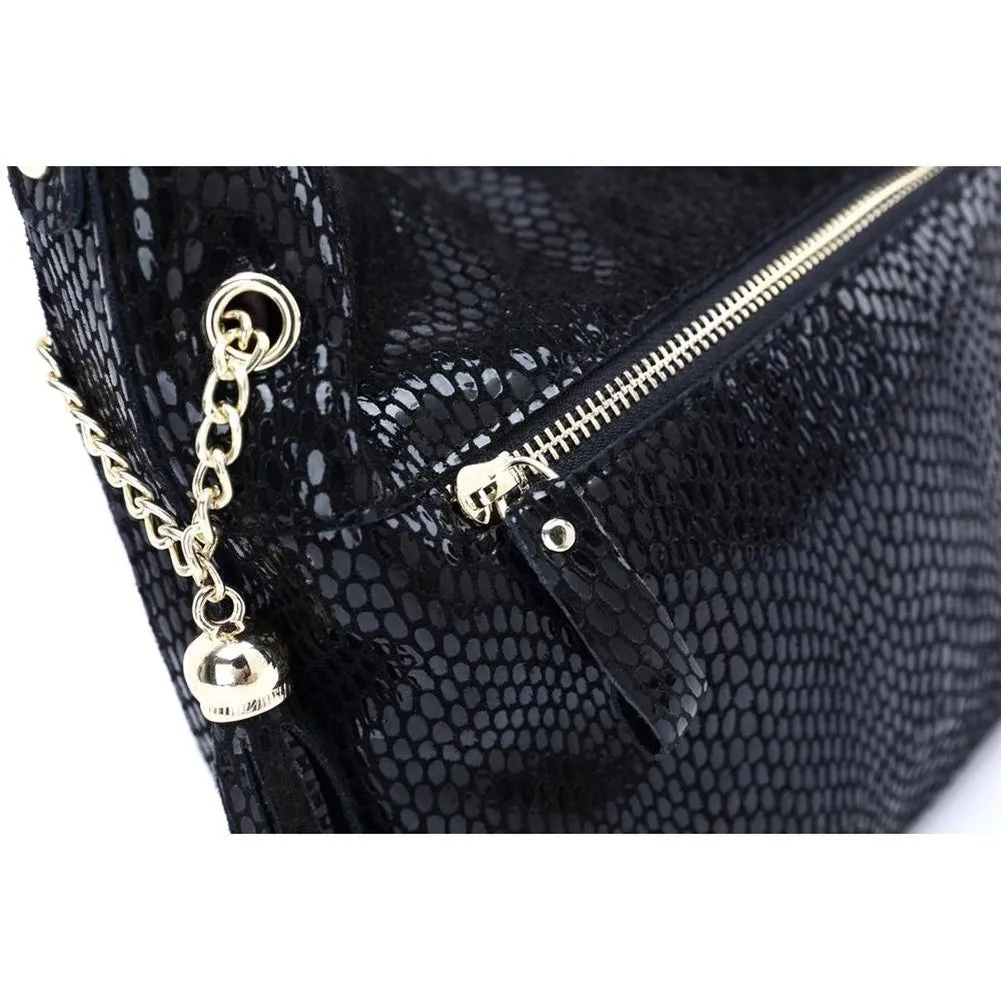 <bold>Hobo / Tote Bag  <br>Genuine-Leather