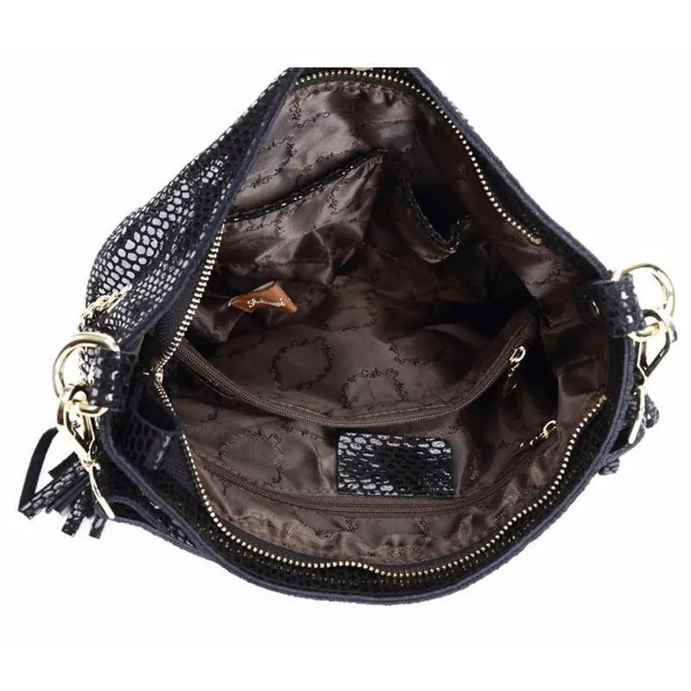 <bold>Hobo / Tote Bag  <br>Genuine-Leather