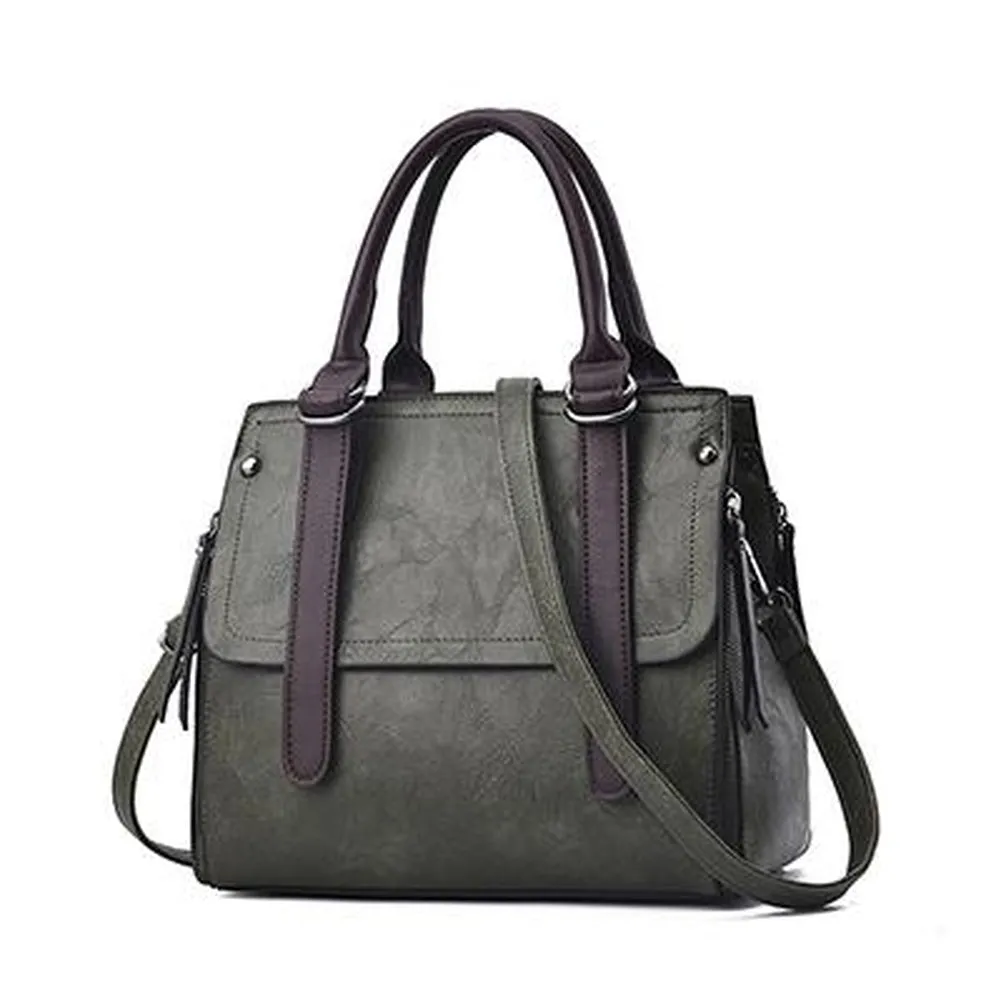 <bold>Tote / Crossbody Bag <br>Vegan-Leather