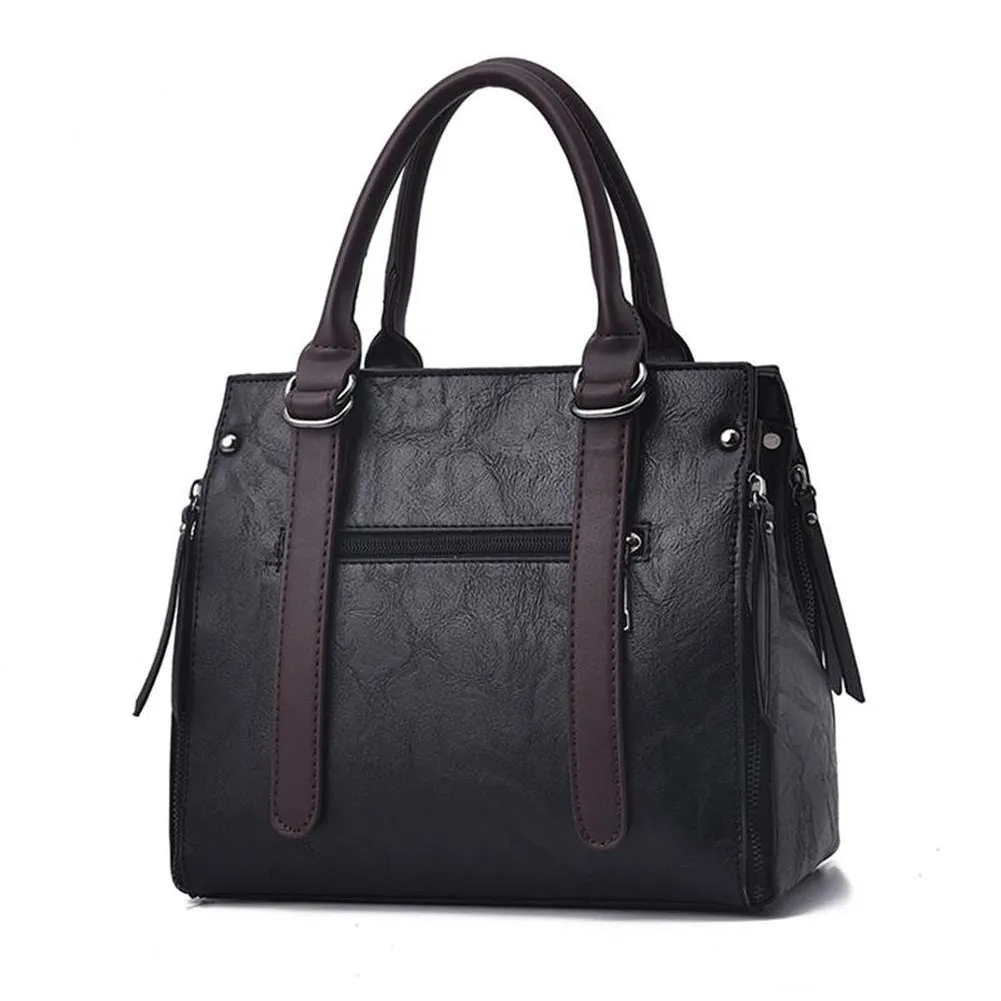<bold>Tote / Crossbody Bag <br>Vegan-Leather