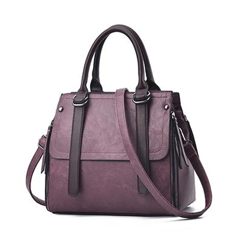 <bold>Tote / Crossbody Bag <br>Vegan-Leather