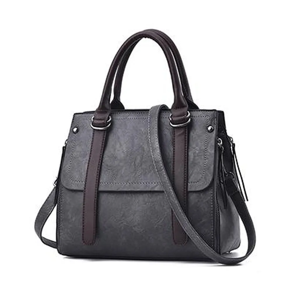 <bold>Tote / Crossbody Bag <br>Vegan-Leather