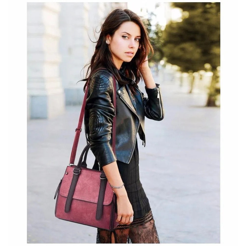<bold>Tote / Crossbody Bag <br>Vegan-Leather