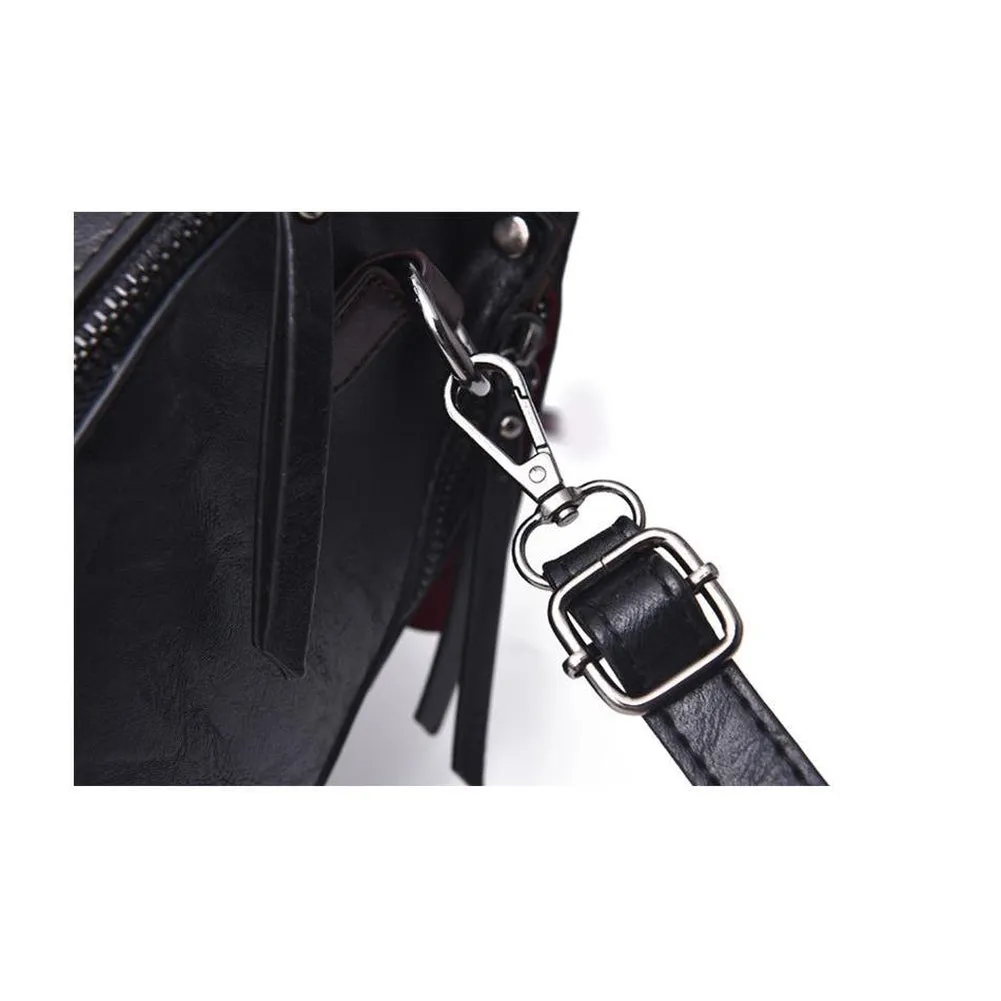 <bold>Tote / Crossbody Bag <br>Vegan-Leather