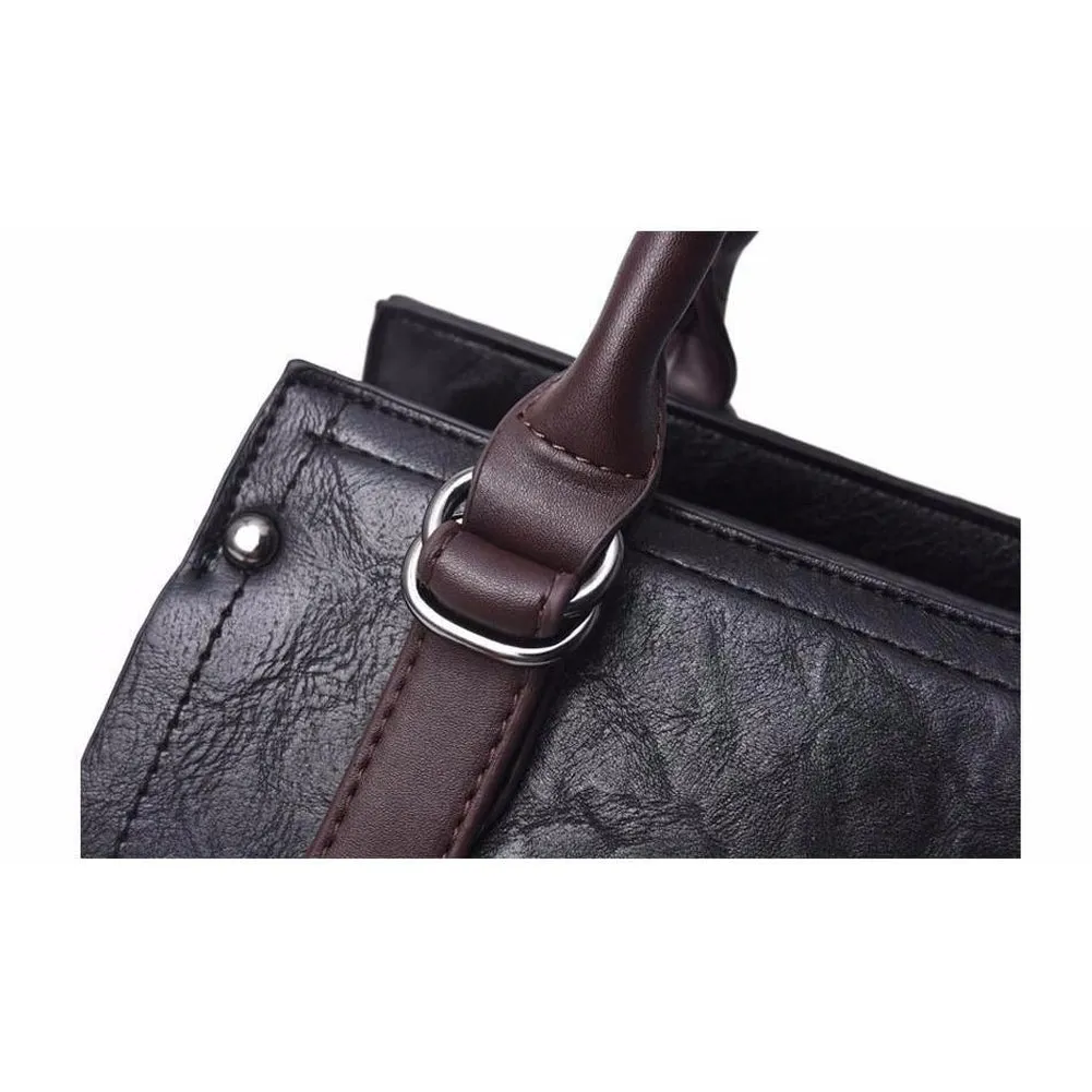 <bold>Tote / Crossbody Bag <br>Vegan-Leather