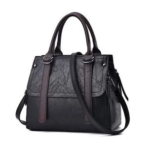 <bold>Tote / Crossbody Bag <br>Vegan-Leather
