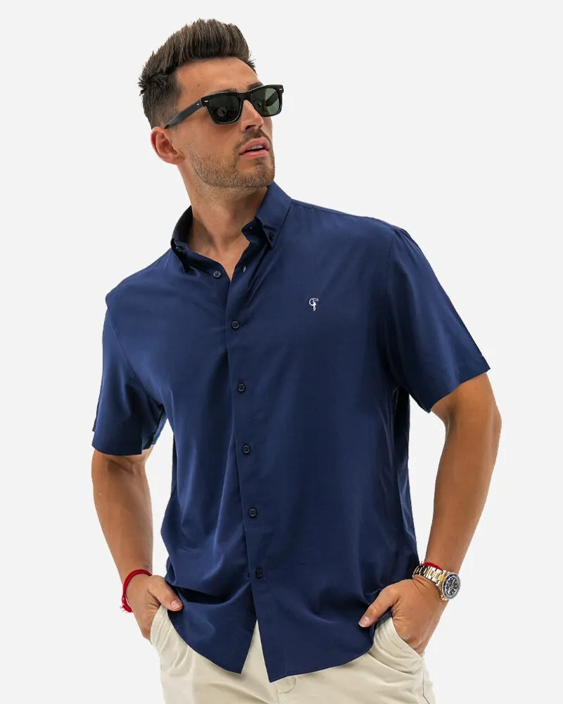 Lux Shirt - Navy