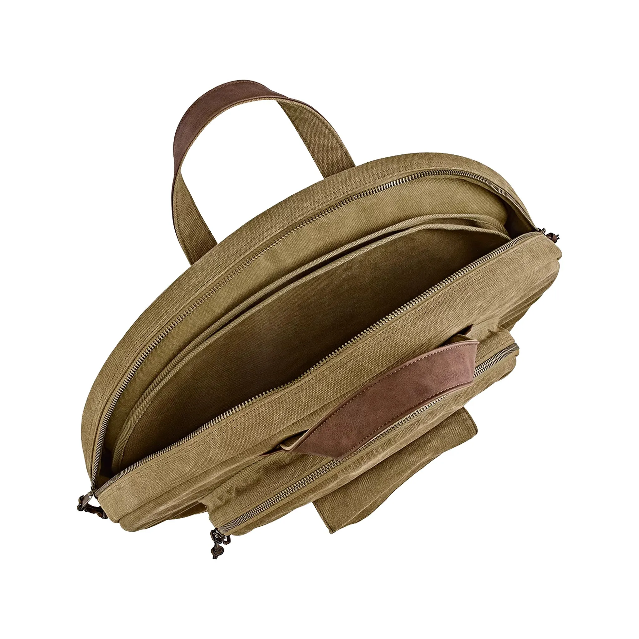 MEINL Cymbals MWC22KH 22inch Waxed Canvas Backpack Cymbal Bag, Vintage Khaki