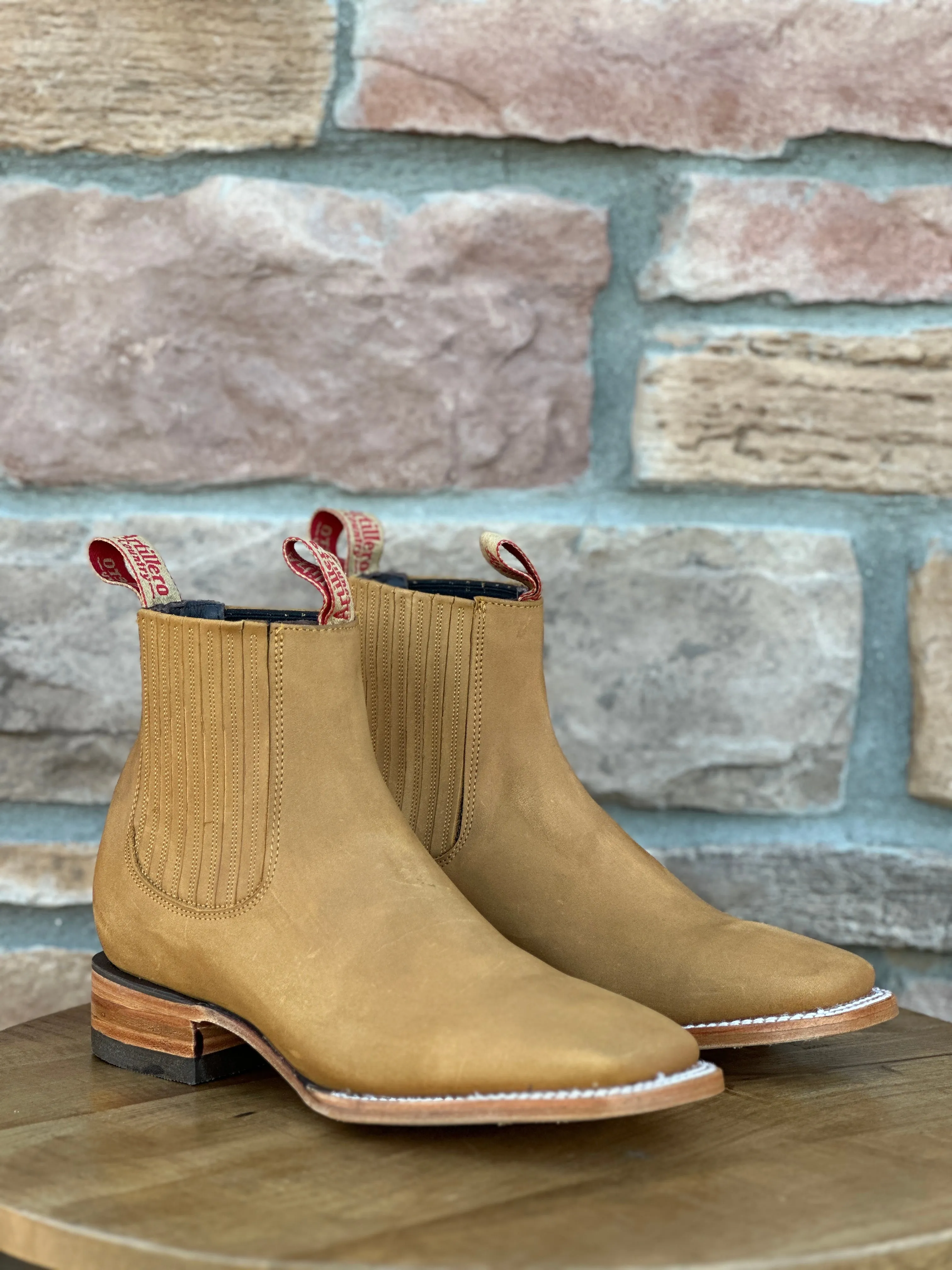 Men Honey Nobuck Rodeo Botin