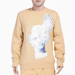 Men's Fallen Angel Sculpture Sweatshirt