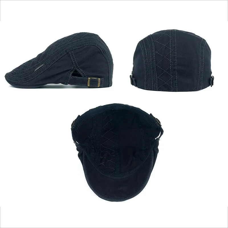 Mens Fashion Casual Denim Beret