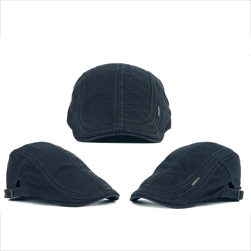 Mens Fashion Casual Denim Beret