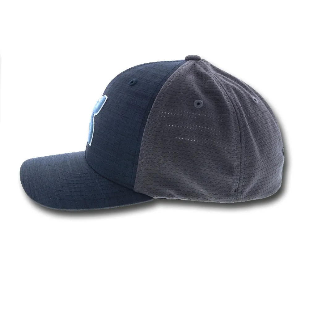 Men's Hooey"Web" Hooey Navy / Grey Flexfit with Hooey Logo Cap