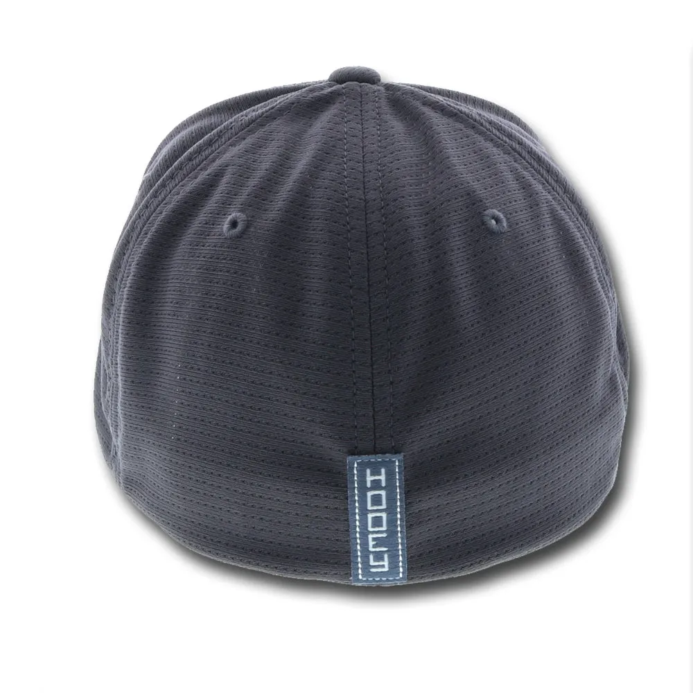 Men's Hooey"Web" Hooey Navy / Grey Flexfit with Hooey Logo Cap