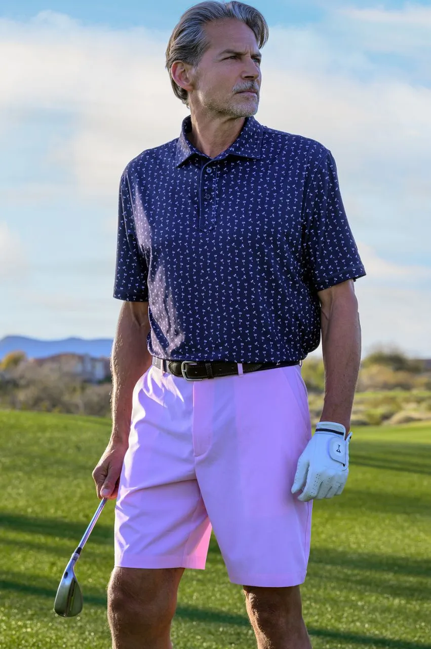 Men's Light Pink Performance Short