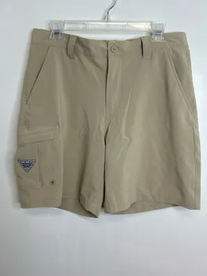 Mens Pant Size 32 Men's(SM) Khaki Columbia Shorts