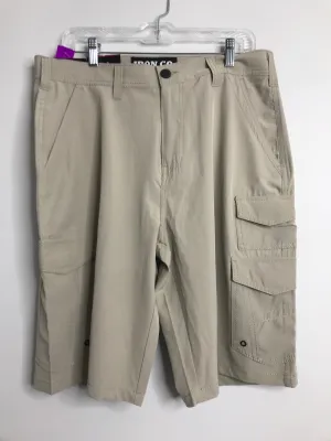 Mens Pant Size 34 Men's(MD) Khaki Iron Co. NWT Shorts
