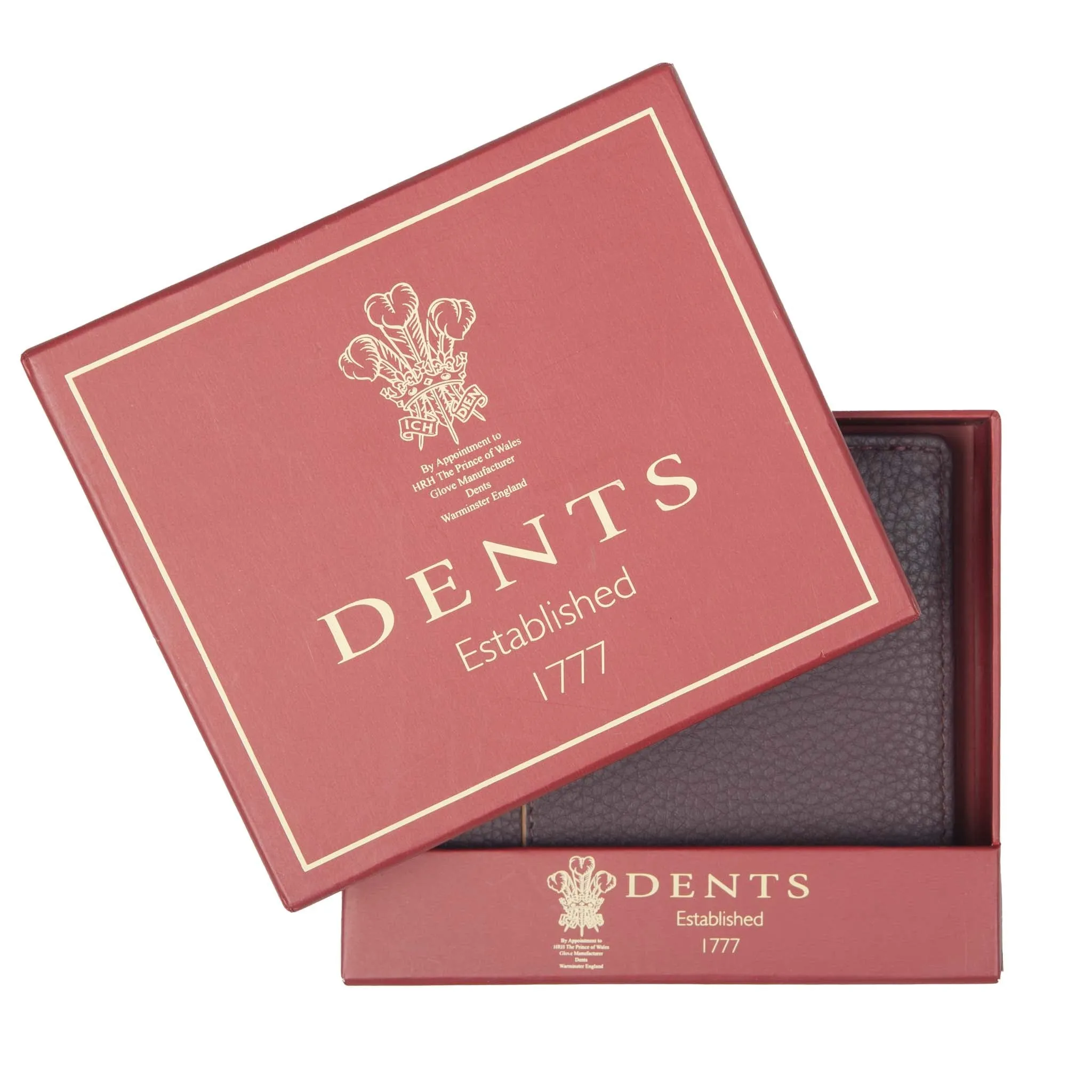 Men's Pebble Grain Leather Bifold Wallet with Money Clip and RFID Blocking