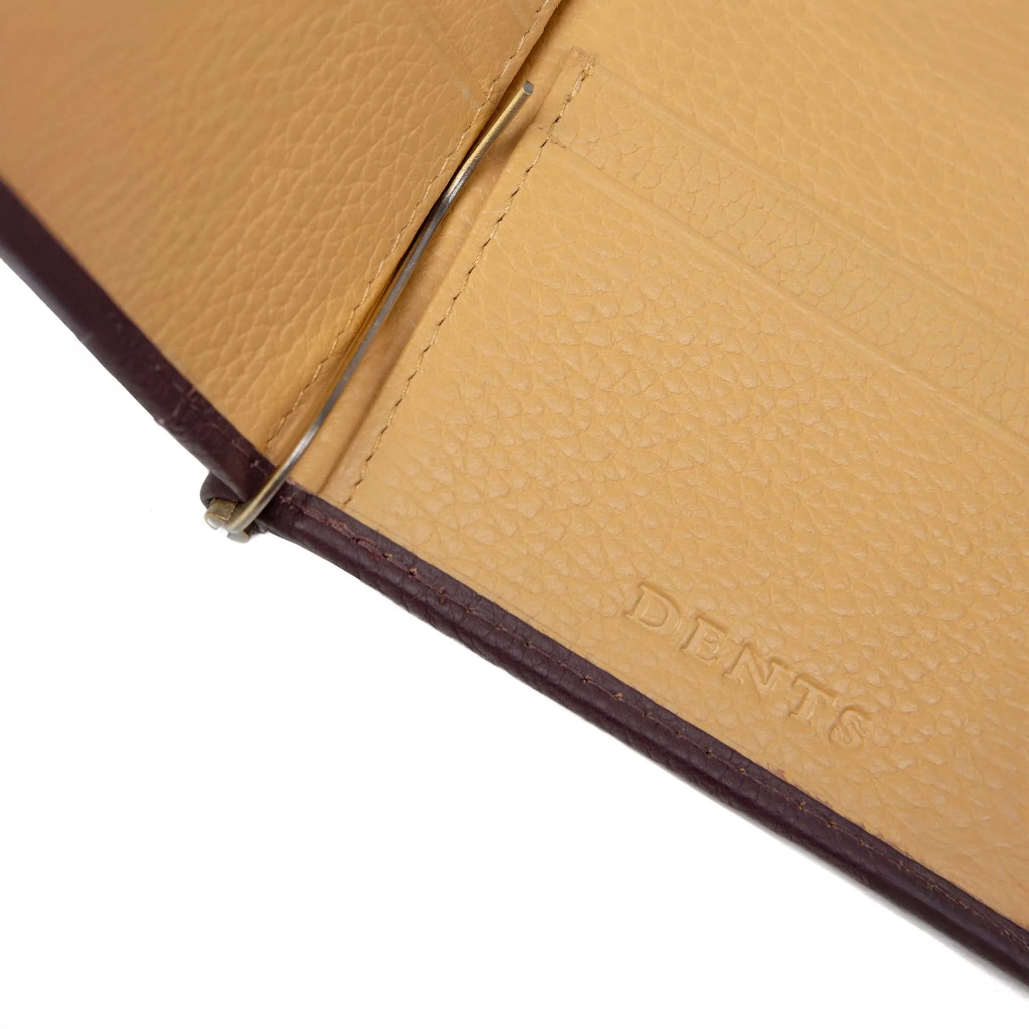 Men's Pebble Grain Leather Bifold Wallet with Money Clip and RFID Blocking