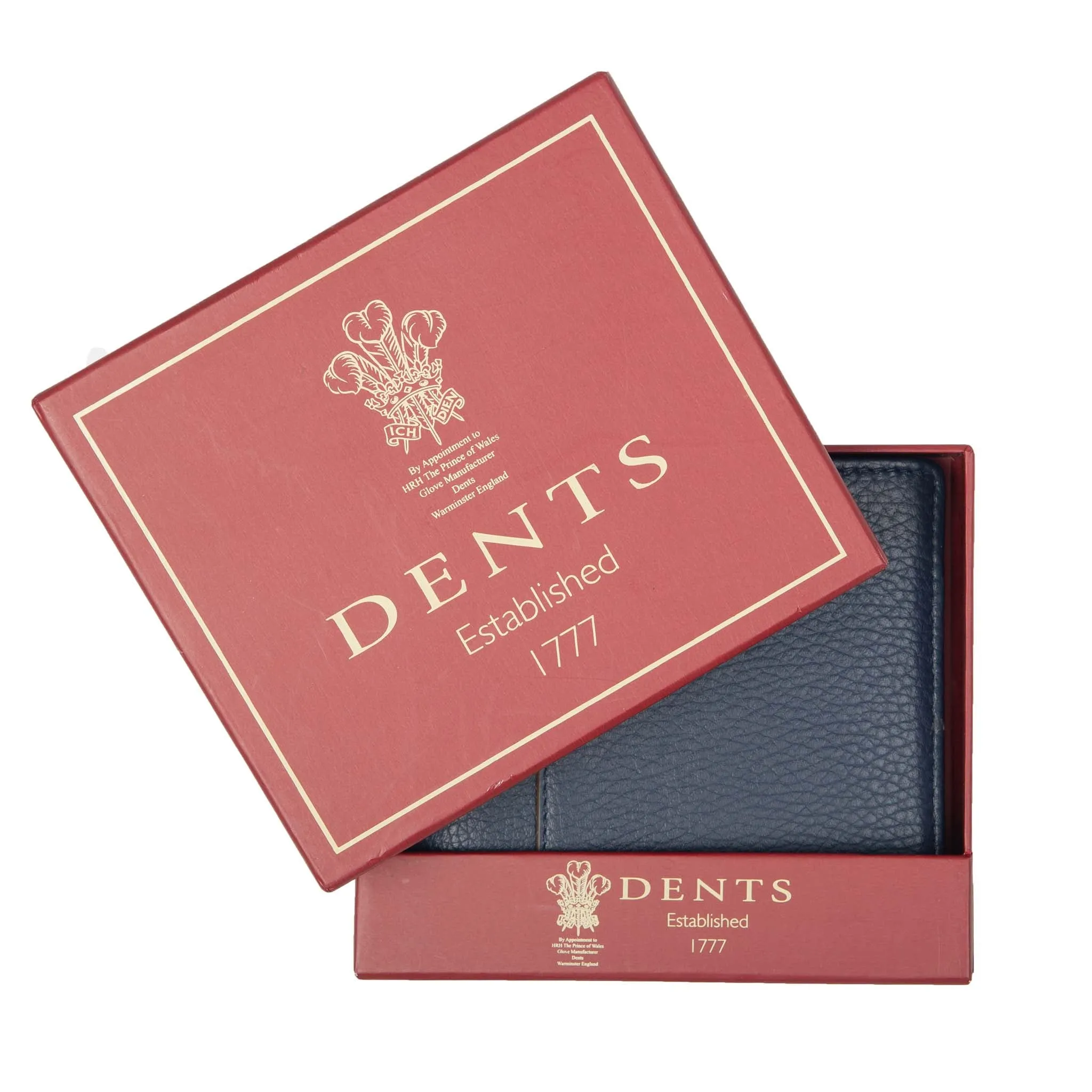 Men's Pebble Grain Leather Bifold Wallet with Money Clip and RFID Blocking