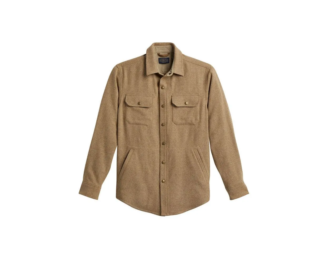 Men's Pendleton | Forrest Twill Snap Shirt | Beige