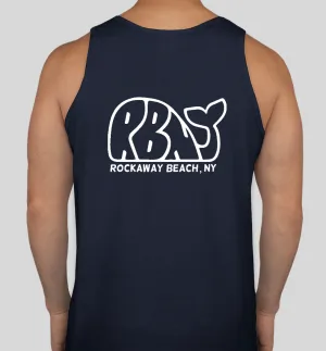 Men’s RBNY Whale Logo Tank Top Navy