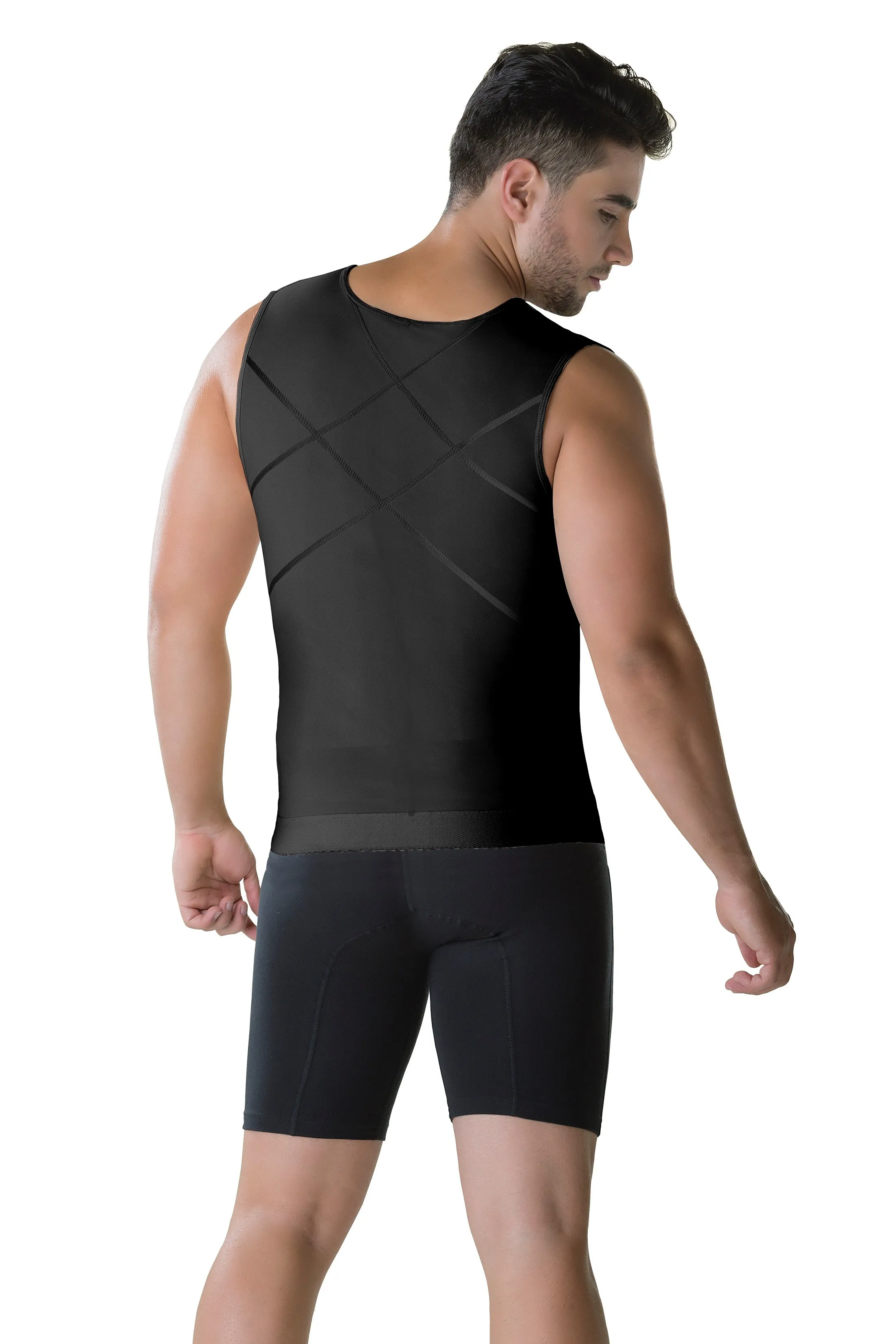 Men's Slimming Zipped Body Shaper Vest