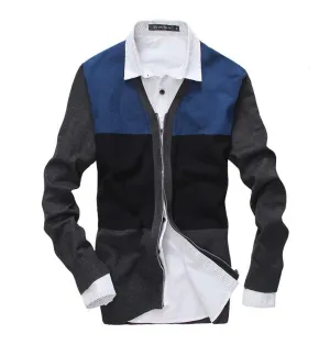 Men's V-Neck Fashion Cardigan