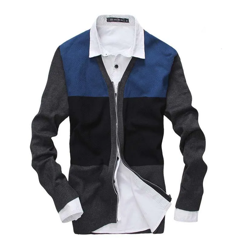 Men's V-Neck Fashion Cardigan