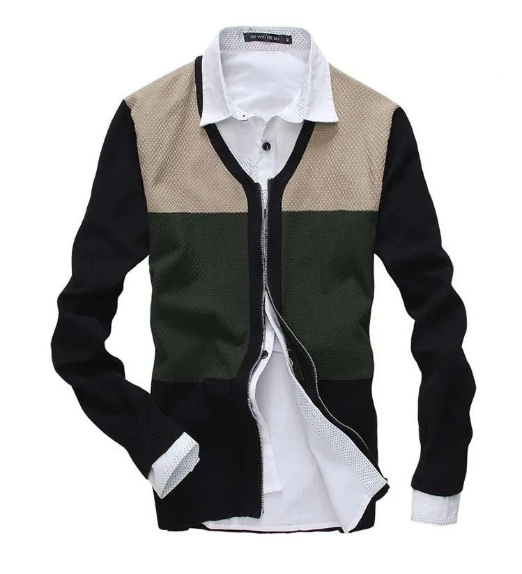 Men's V-Neck Fashion Cardigan