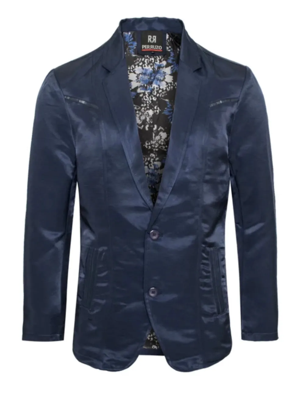 Men's Western Navy Blazer