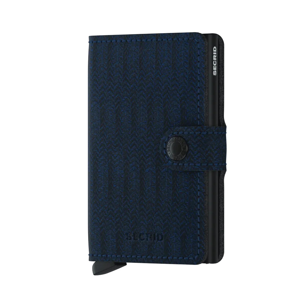 Miniwallet Dash Navy RFID Secure