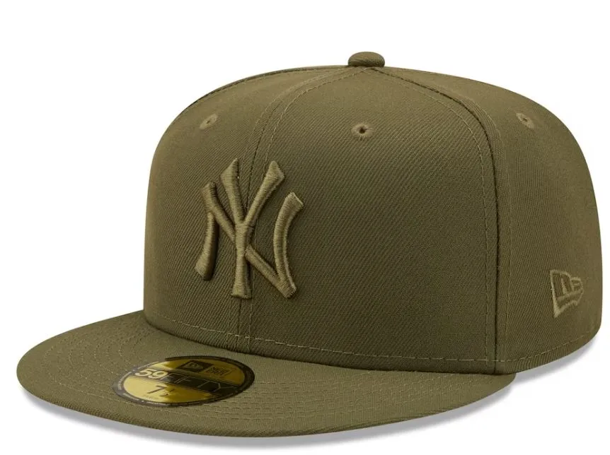 MLB Color Pack FIFTY Fitted Hat - Olive