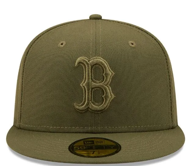 MLB Color Pack FIFTY Fitted Hat - Olive