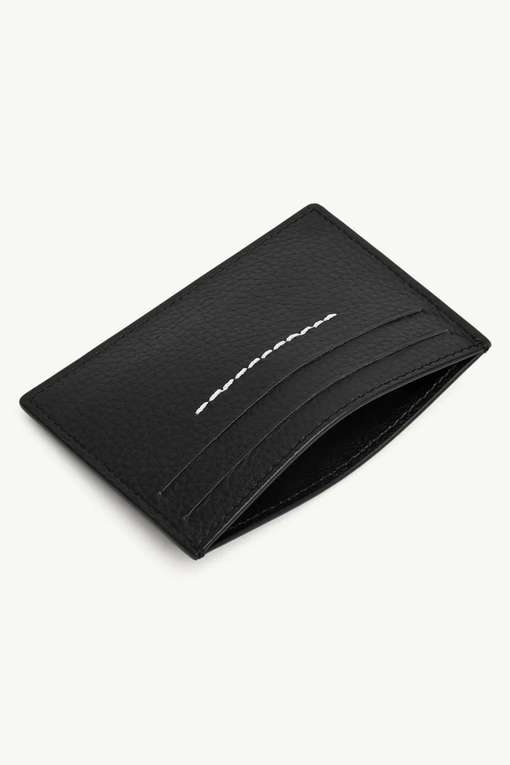 MM6 Maison Margiela Grainy Leather Cardholder