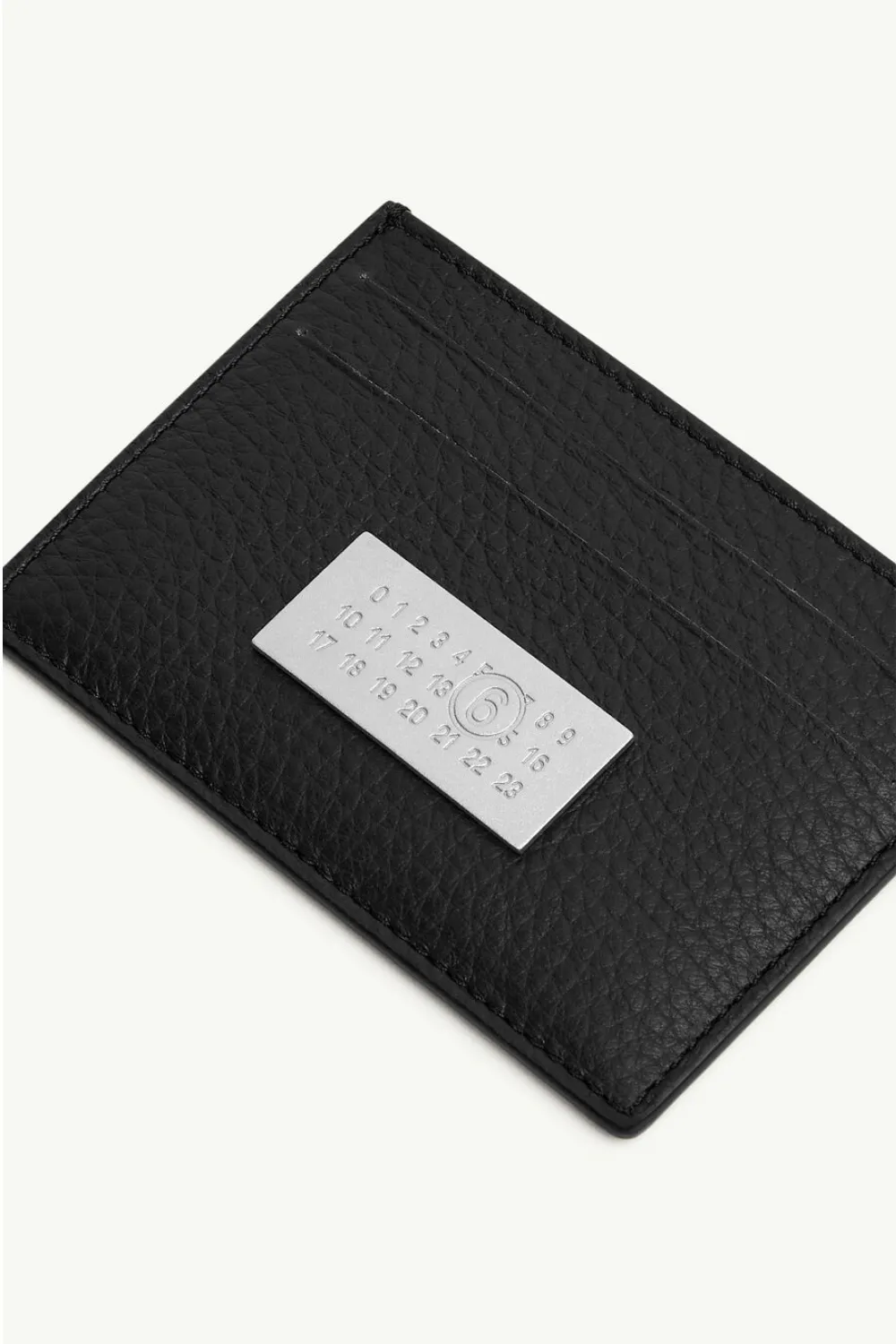 MM6 Maison Margiela Grainy Leather Cardholder