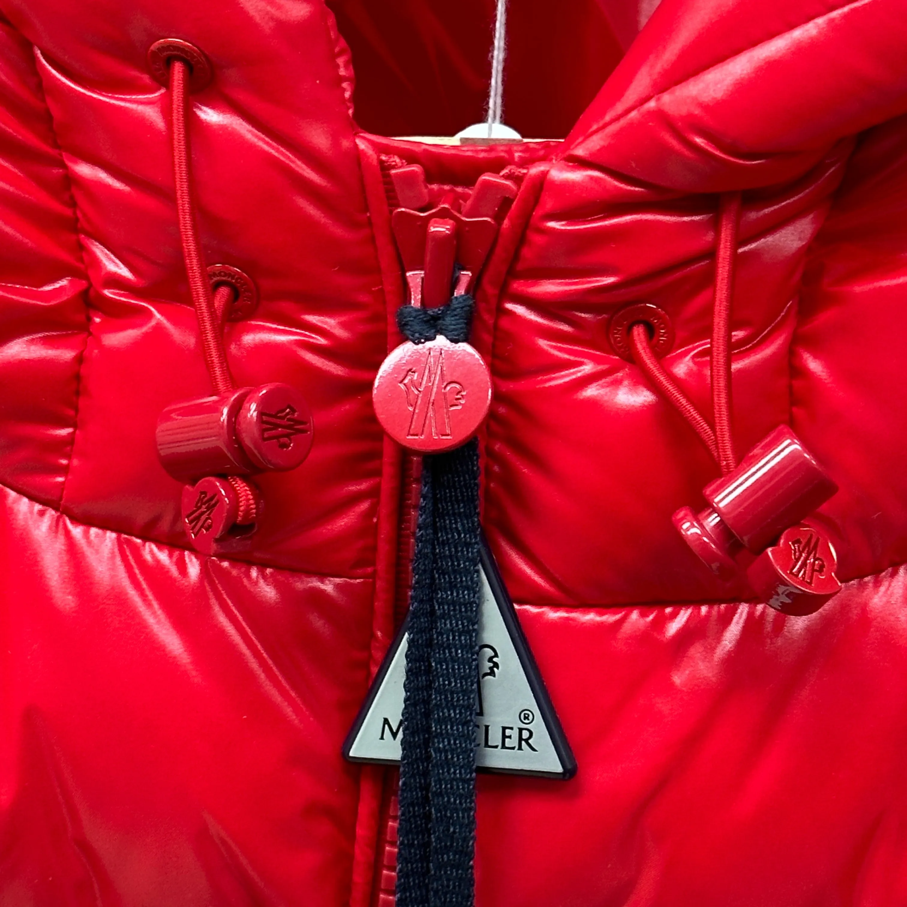 Moncler Men's Maya Red Puffer Jacket - Size 7