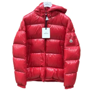 Moncler Men's Maya Red Puffer Jacket - Size 7