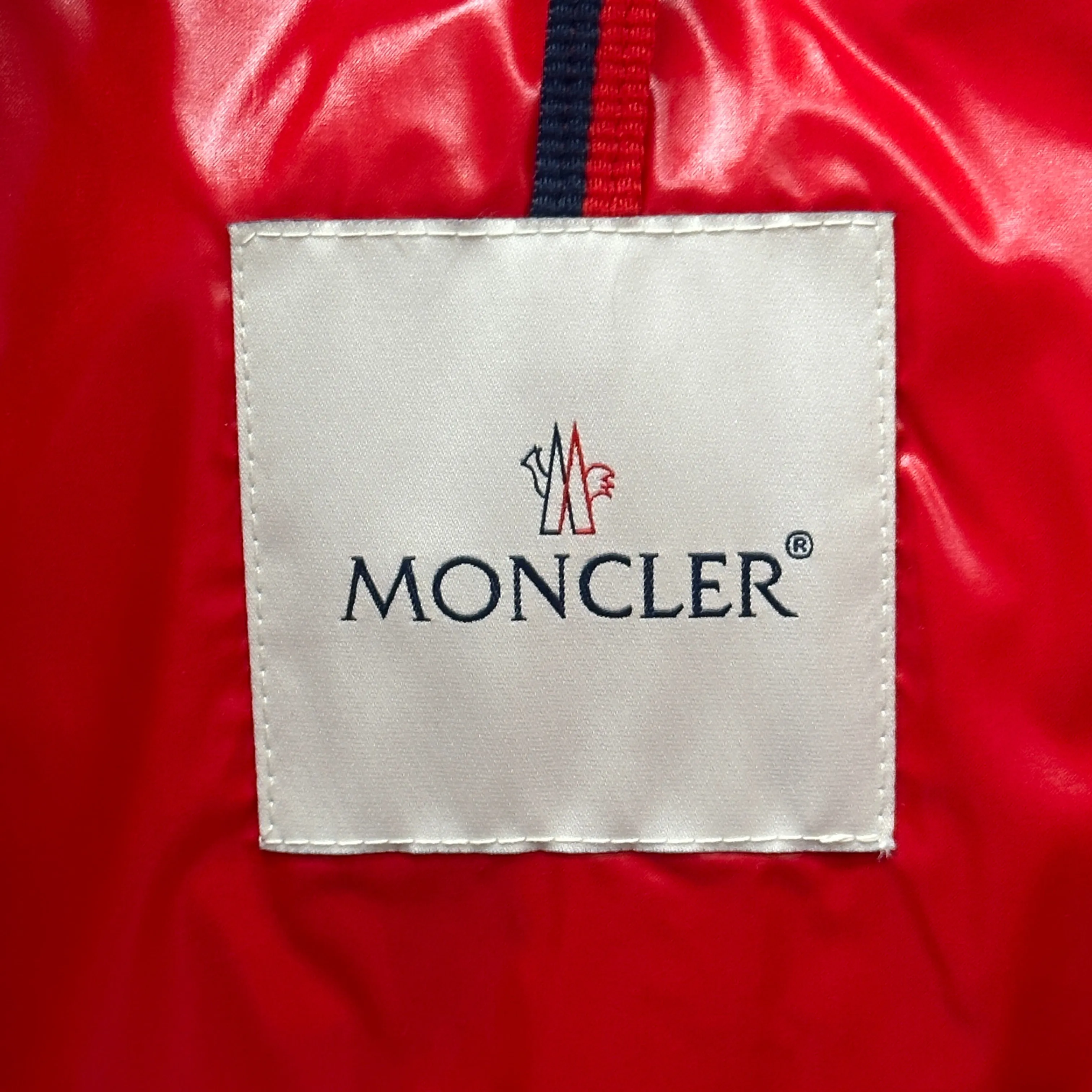 Moncler Men's Maya Red Puffer Jacket - Size 7