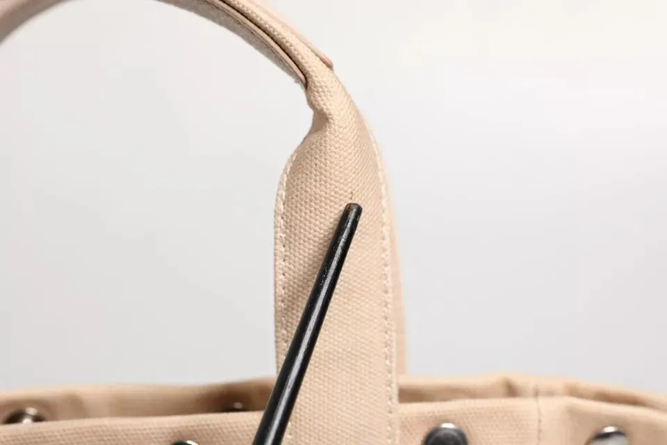 Multicolor Floral Canvas TANIA Top Handle Tote Bag