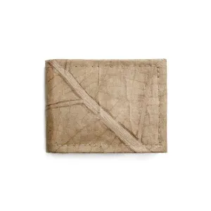 Natural vegan wallet made of leaves by Tree Tribe