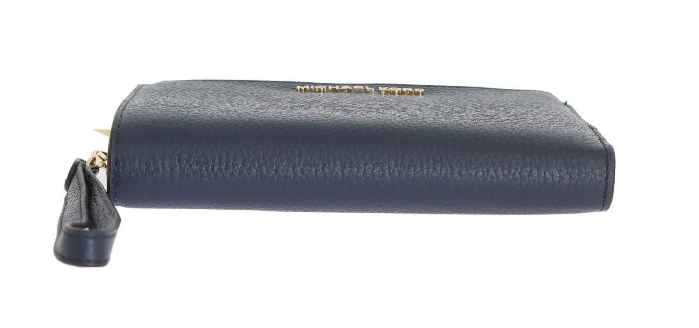 Navy Blue JET SET Travel Wristlet Wallet
