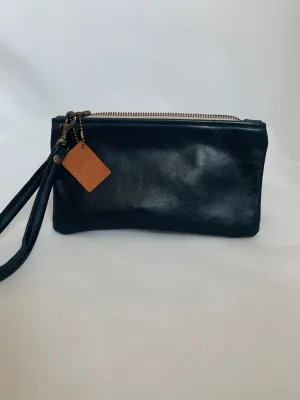 Navy Molly with cream zipper