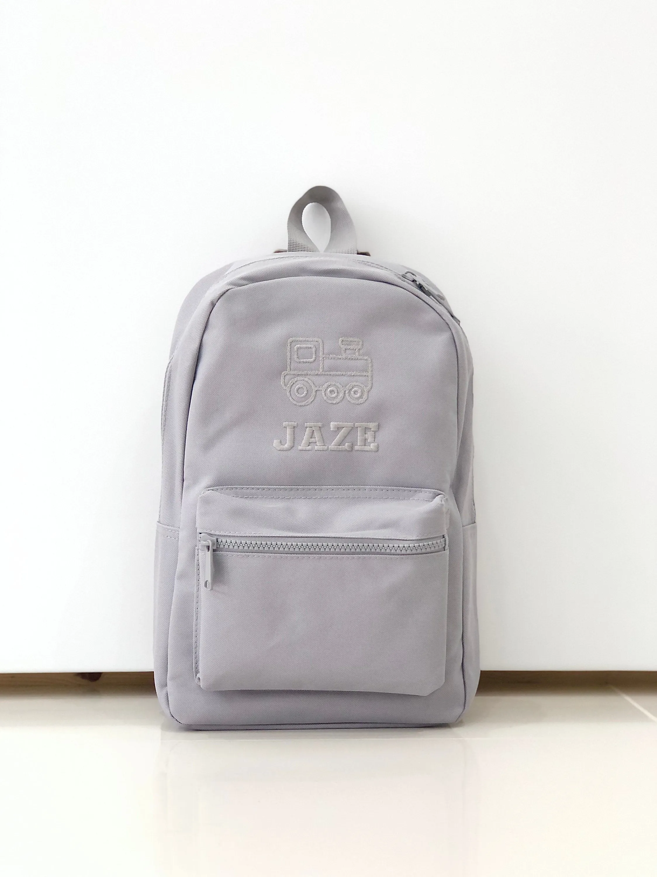 (Navy) Personalised Name & Design Unisex Mini Nursery School Backpack Rucksack Bag