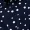 Navy Polka Dot One Shoulder Frill Detail Dipped Hem Dress