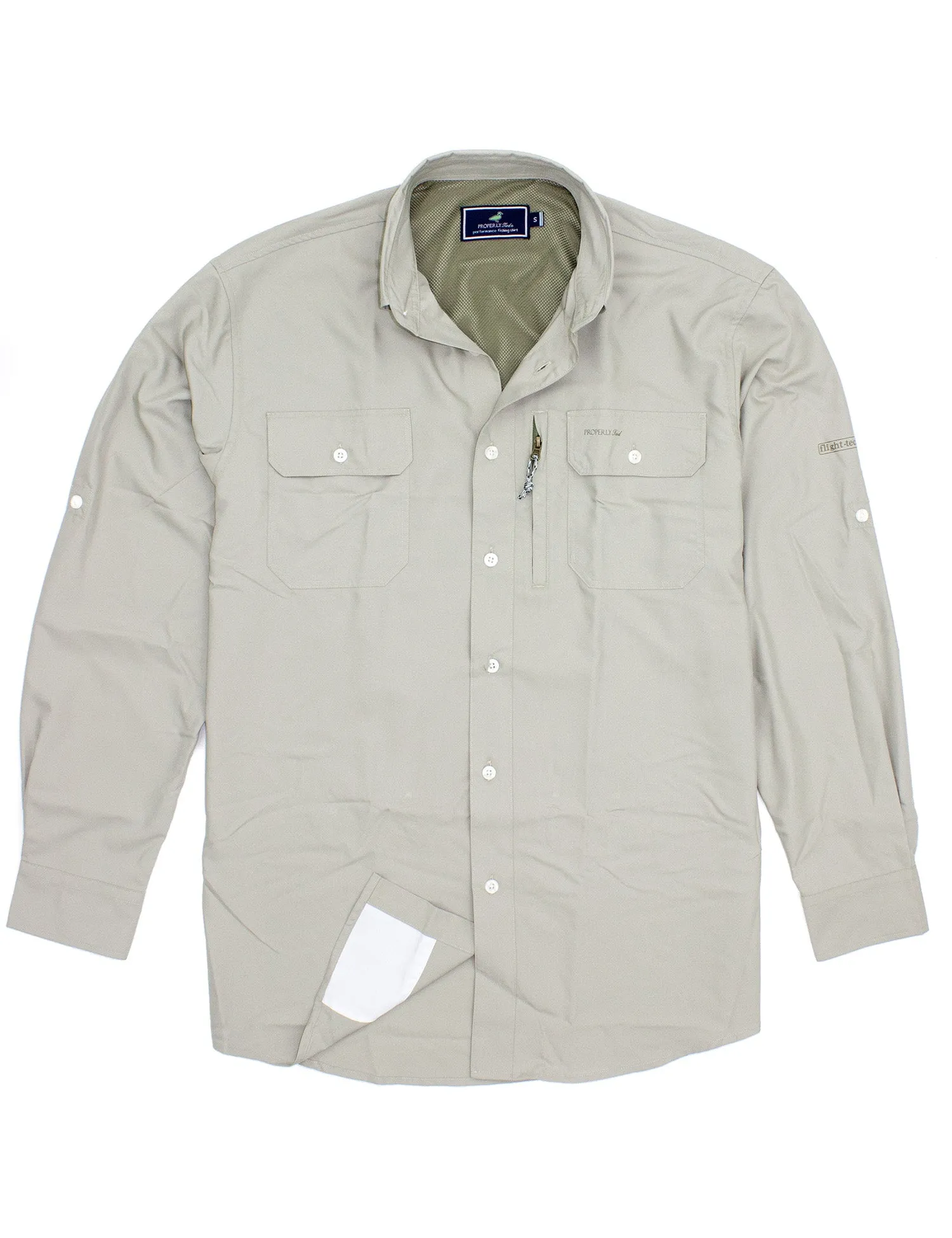 Offshore Fishing Shirt (Khaki)